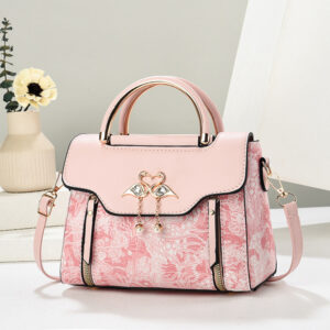 Women PU Leather Small Square Handbag