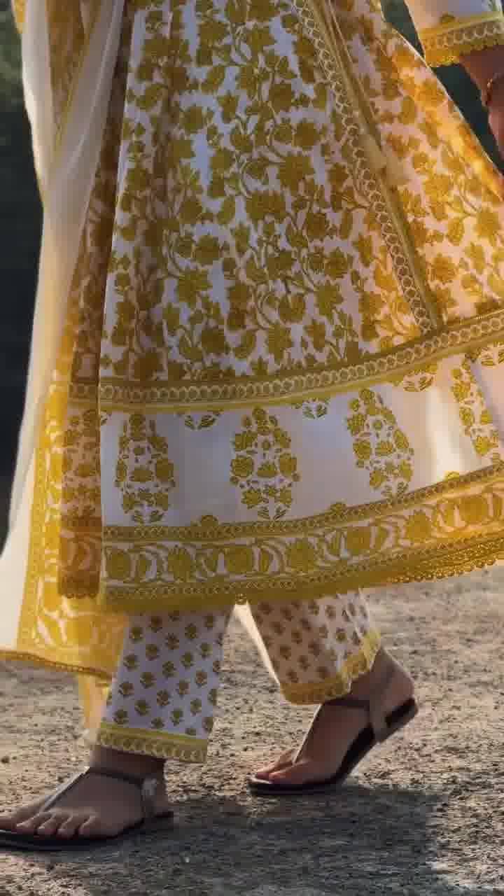 Cotton Grown Three Piece – Lace Design - Image 3