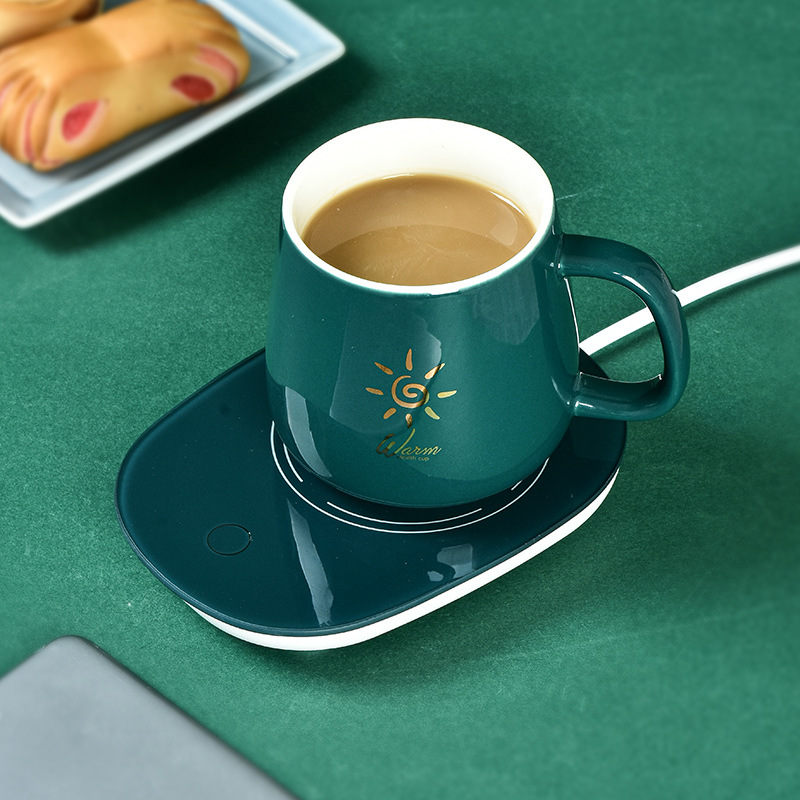 Electronic Coffee Mug Warmer Set - Image 5