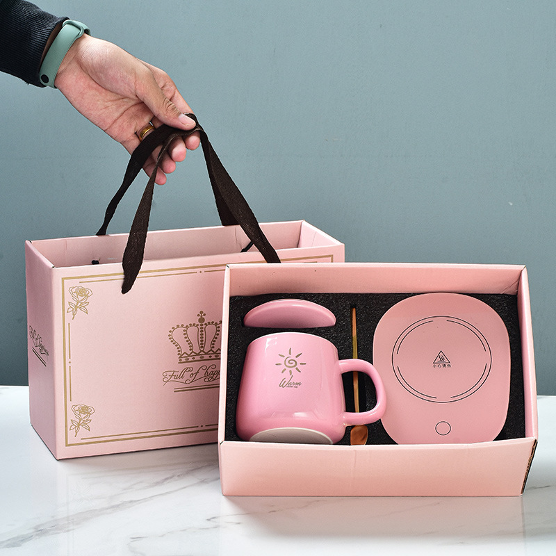 Electronic Coffee Mug Warmer Set - Image 4