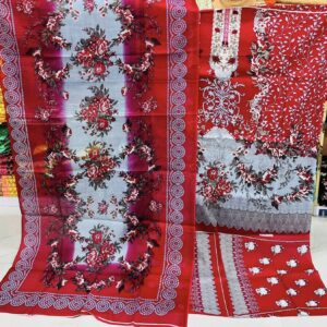 Kashmiri Cotton Three Piece