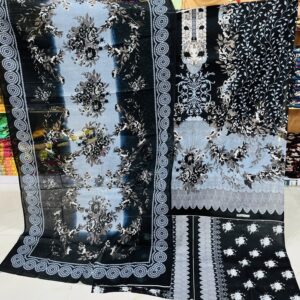 Kashmiri Cotton Three Piece