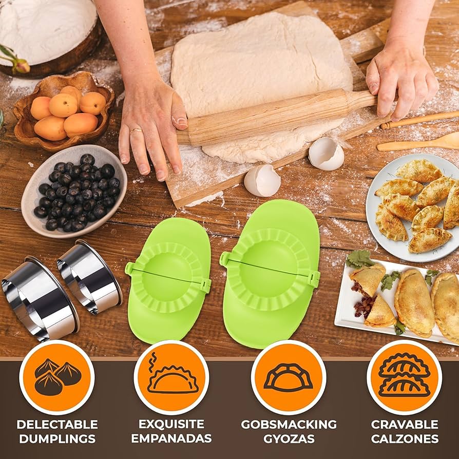 4-Piece Dumpling Maker Tool Set - Image 2