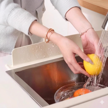 Silicone Kitchen Sink Water Splash Guard