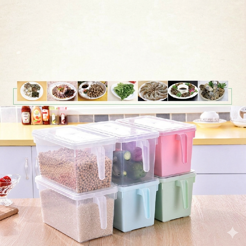 Plastic Refrigerator Storage Rack - Image 3
