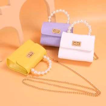 Women Crocodile Jelly Handbag