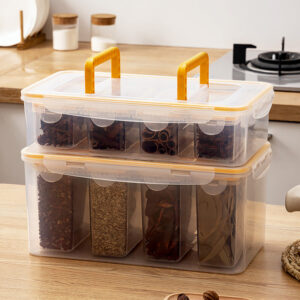 Sealed Spice & Grain Storage Box Set