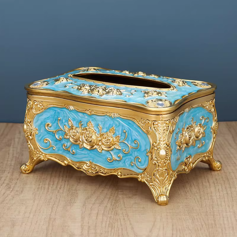 European Style Decorative Tissue Box - Image 8