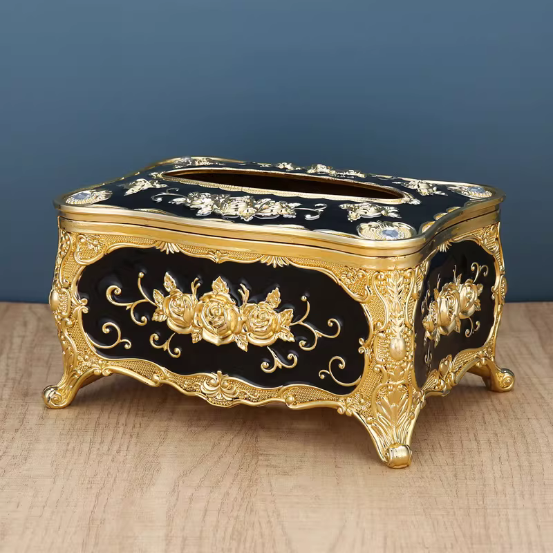 European Style Decorative Tissue Box - Image 6