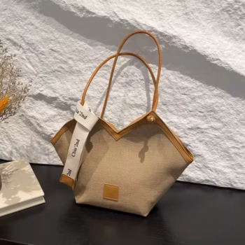 Large Capacity Woven Tote Bag for Women