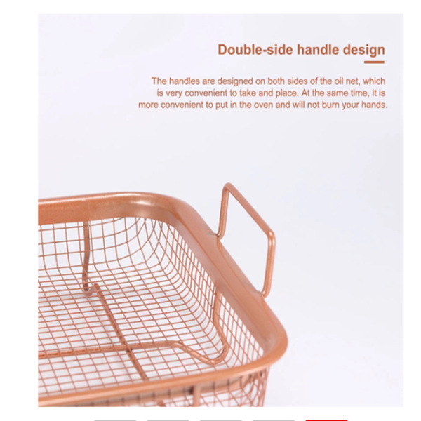 Crispy Frying Basket Oil Draining Rack - Image 4