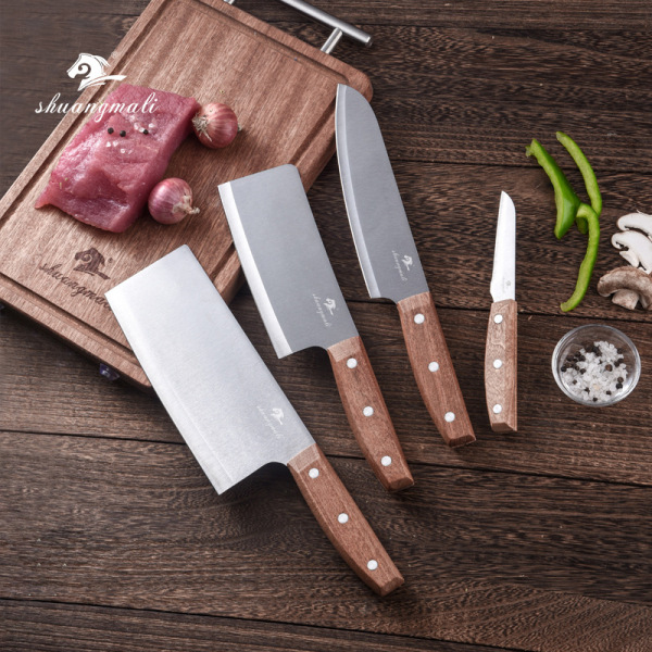 Double Horsepower Stainless Steel Kitchen Knife - Image 5