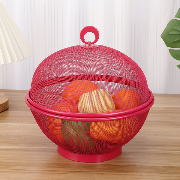 Multifunctional Vegetable & Fruit Washing Basket with Lid - Image 5