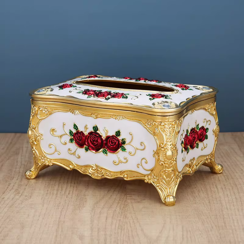 European Style Decorative Tissue Box - Image 10