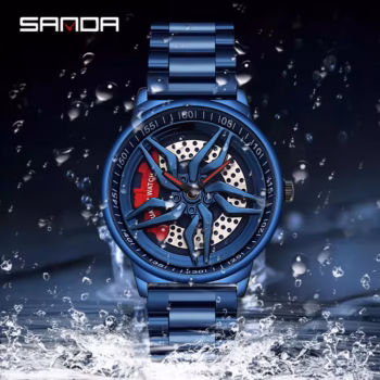 SANDA 1062 Steel Band Men's Watch