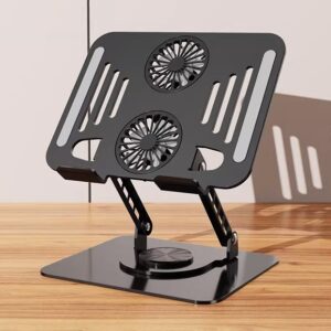 360 Degree Laptop Stand with Fan