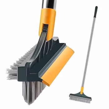 3-in-1 Long Handle Floor Cleaning Brush