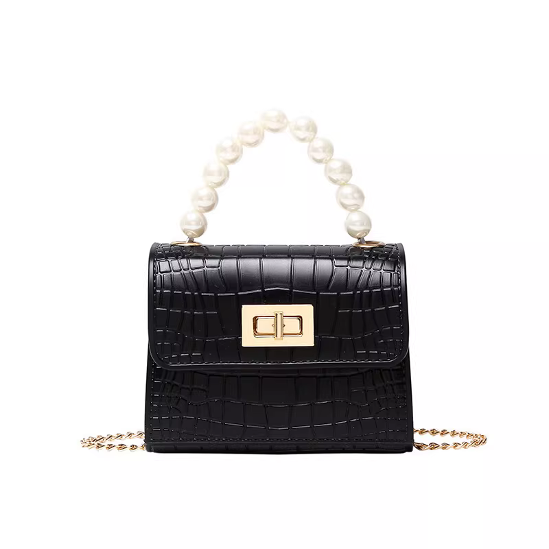 Women Crocodile Jelly Handbag - Image 9