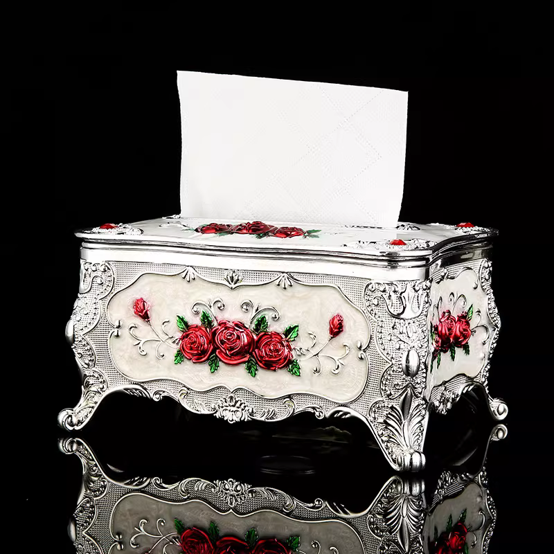 European Style Decorative Tissue Box - Image 7