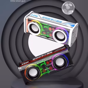V1/V8 Transparent Mecha Bluetooth Speaker