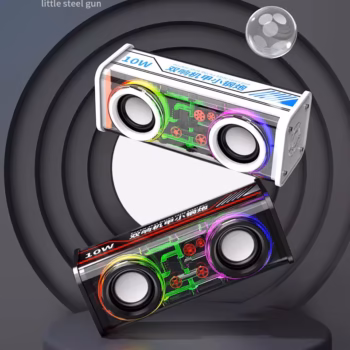 V1/V8 Transparent Mecha Bluetooth Speaker