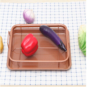 Crispy Frying Basket Oil Draining Rack