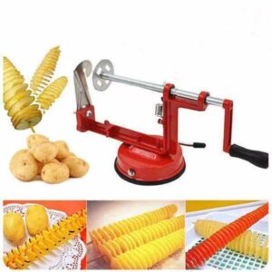 Hand Crank Potato Spiral Cutter