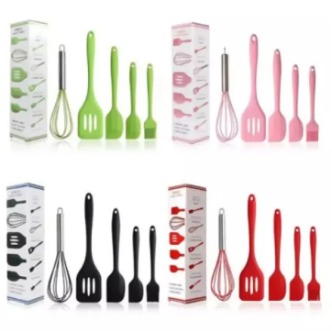 5PCS Silicone Baking Tools Set - Image 2