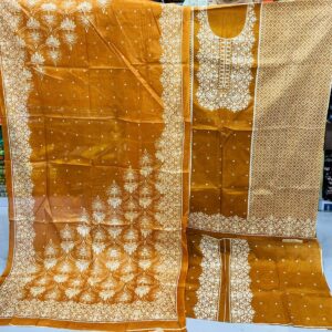 Kashmiri Cotton Three Piece