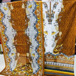 Kashmiri Cotton Three Piece