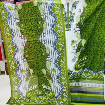 Kashmiri Cotton Three Piece