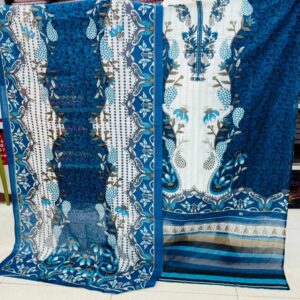 Kashmiri Cotton Three Piece