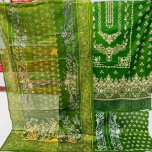 Kashmiri Cotton Three Piece