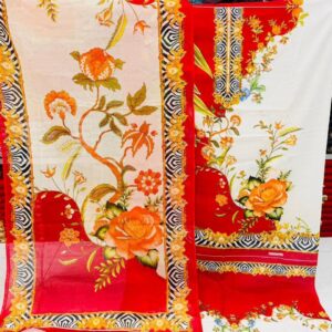 Kashmiri Cotton Three Piece