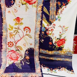 Kashmiri Cotton Three Piece