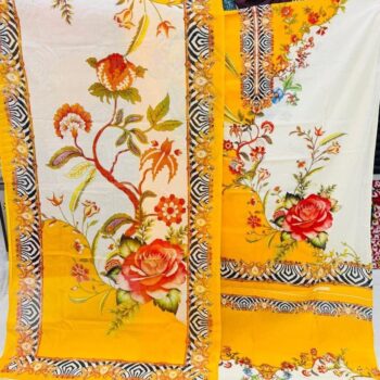 Kashmiri Cotton Three Piece