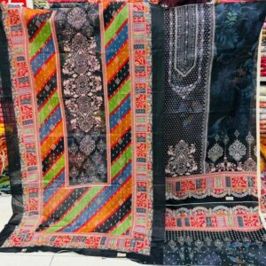 Kashmiri Cotton Three Piece