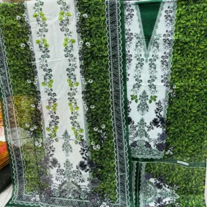 Kashmiri Cotton Three Piece