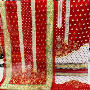 Kashmiri Cotton Three Piece