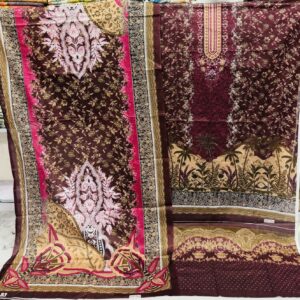 Kashmiri Cotton Three Piece