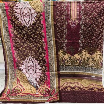 Kashmiri Cotton Three Piece