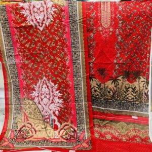 Kashmiri Cotton Three Piece