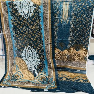 Kashmiri Cotton Three Piece