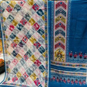 Kashmiri Cotton Three Piece