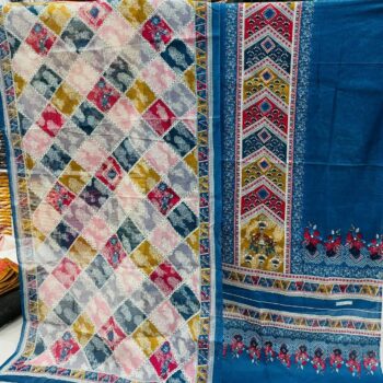 Kashmiri Cotton Three Piece