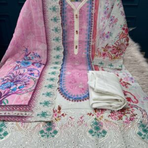 Elegant Mood Collection Stitched Cotton Dress