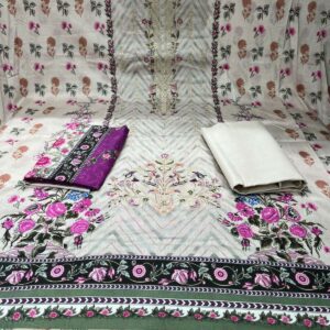 Premium Soft Cotton Dress Off White